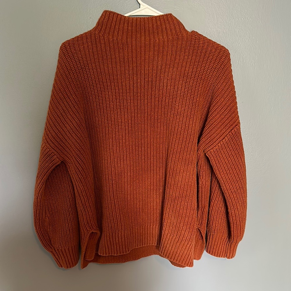 Dark Orange Sweater